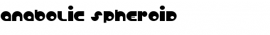 Anabolic Spheroid Regular Font