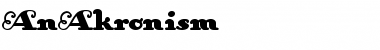 AnAkronism Regular Font