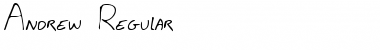 Andrew Regular Font