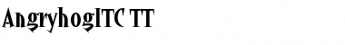 AngryhogITC TT Regular Font