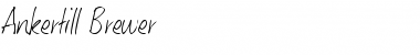 Ankertill Brewer Regular Font Ankertill Brewer Regular Font