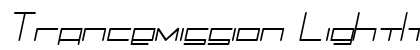 Trancemission LightItalic Preview