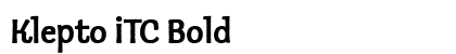 Klepto ITC Bold preview
