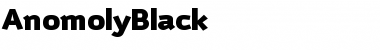 Download AnomolyBlack Font