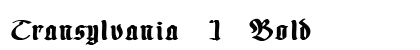 Transylvania 1 Bold preview