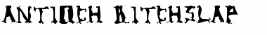 Download Antioch Bitchslap Font