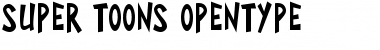Super Toons Regular Font