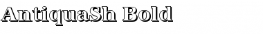 AntiquaSh Bold Font