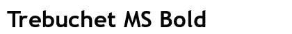 Trebuchet MS Bold preview