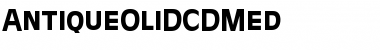 Download AntiqueOliDCDMed Font