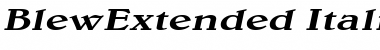 Download BlewExtended Font