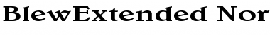 Download BlewExtended Font