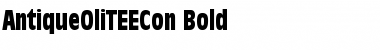 AntiqueOliTEECon Bold Font