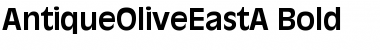 Download AntiqueOliveEastA Font