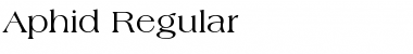 Aphid normal Font Aphid normal Font
