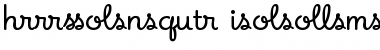Apricot - Ligatures Two Regular Font Apricot - Ligatures Two Regular Font