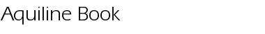 Aquiline Book Regular Font