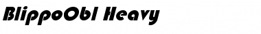 Download BlippoObl-Heavy Font