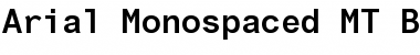 Arial Monospaced MT Font