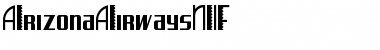 Download ArizonaAirwaysNF Font Download ArizonaAirwaysNF Font
