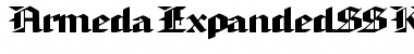 ArmedaExpandedSSK Bold Font