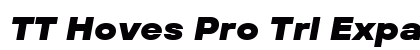 TT Hoves Pro Trl Expanded Black Italic preview