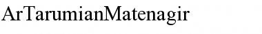 ArTarumianMatenagir Regular Font