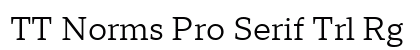 TT Norms Pro Serif Trl Rg Preview