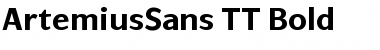ArtemiusSans TT Bold Font