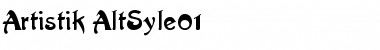 Artistik Regular Font