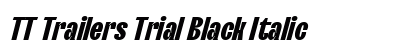 TT Trailers Trial Black Italic preview