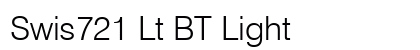Swis721 Lt BT Light preview