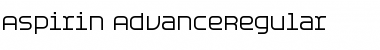 Download Aspirin AdvanceRegular Font