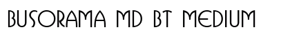 Busorama Md BT Medium preview
