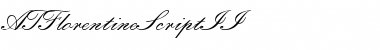 ATFlorentineScript Regular Font