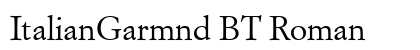 ItalianGarmnd BT Roman preview