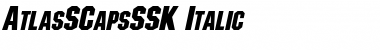 Download AtlasSCapsSSK Font