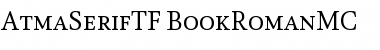 Download AtmaSerifTF-BookRomanMC Font