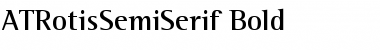 Download ATRotisSemiSerif-Bold Font
