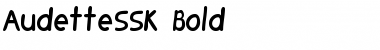 AudetteSSK Bold Font