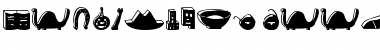 BlockheadIllustBlackFace Regular Font