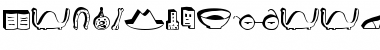 BlockheadIllustDarkSide Regular Font