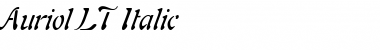 Auriol LT Italic Font