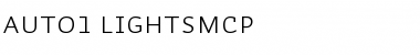 Auto 1 Light SmCp Font