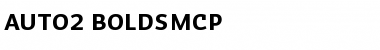 Auto 2 Bold SmCp Font