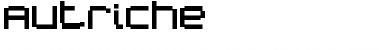 Autriche Regular Font