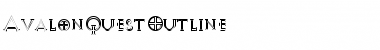 AvalonQuestOutline Regular Font