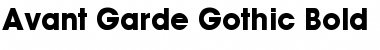 Avant Garde BQ Font