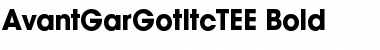 AvantGarGotItcTEE Font