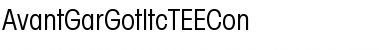 AvantGarGotItcTEECon Regular Font